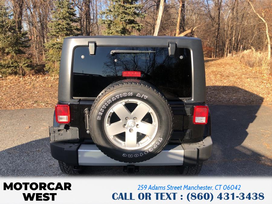 2011 Jeep Wrangler Unlimited 4WD 4dr Sahara, available for sale in Manchester, Connecticut | Motorcar West. Manchester, Connecticut 2011 Jeep Wrangler Unlimited 4WD 4dr Sahara, available for sale in Manchester, Connecticut | Motorcar West. Manchester, Connecticut