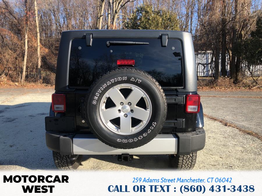 2011 Jeep Wrangler Unlimited 4WD 4dr Sahara, available for sale in Manchester, Connecticut | Motorcar West. Manchester, Connecticut 2011 Jeep Wrangler Unlimited 4WD 4dr Sahara, available for sale in Manchester, Connecticut | Motorcar West. Manchester, Connecticut