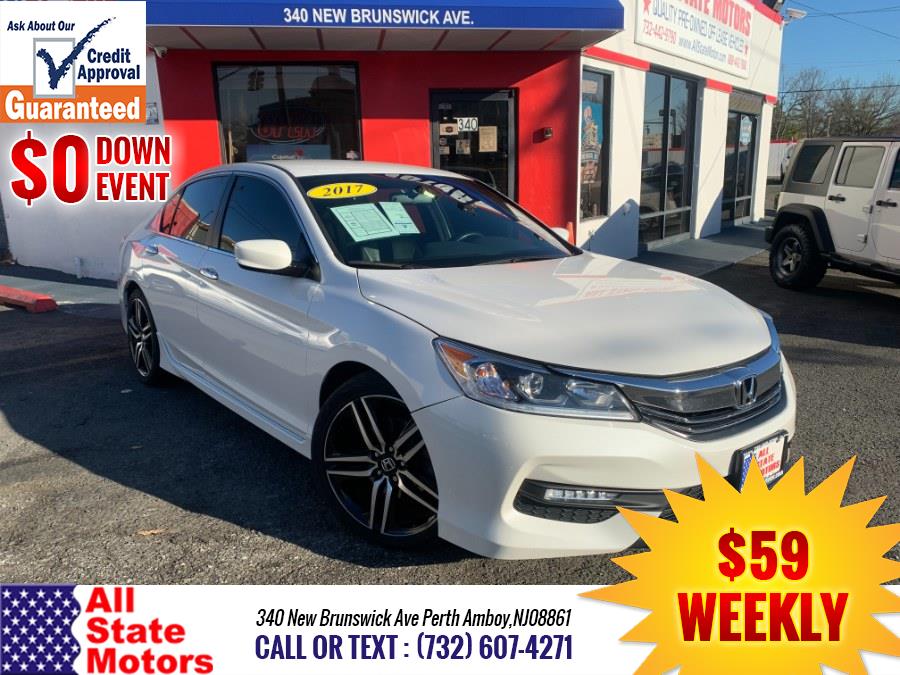 Used Honda Accord Sedan Sport SE CVT 2017 | All State Motor Inc. Perth Amboy, New Jersey Used Honda Accord Sedan Sport SE CVT 2017 | All State Motor Inc. Perth Amboy, New Jersey