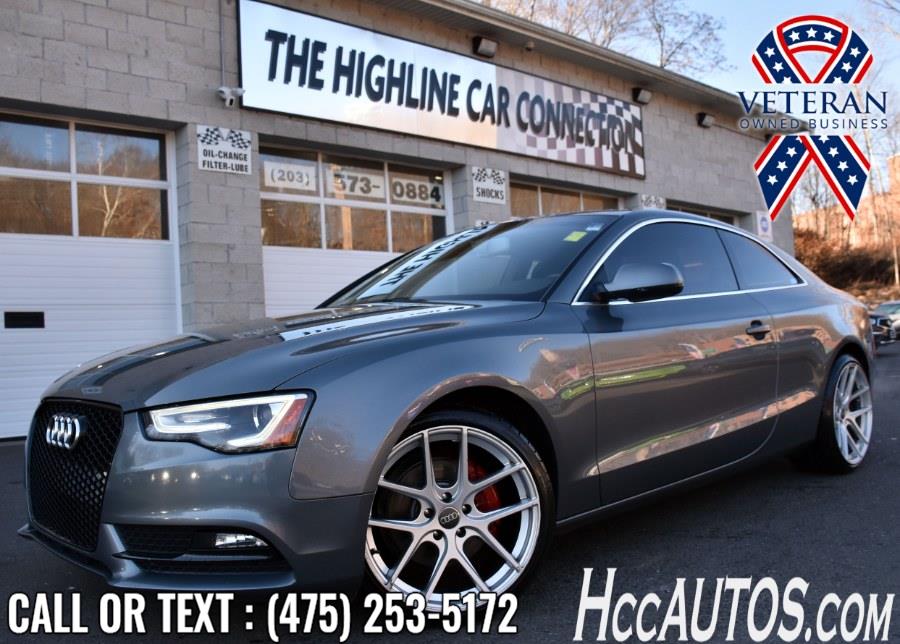 2014 Audi A5 2dr Cpe Auto quattro 2.0T Premium, available for sale in Waterbury, Connecticut | Highline Car Connection. Waterbury, Connecticut