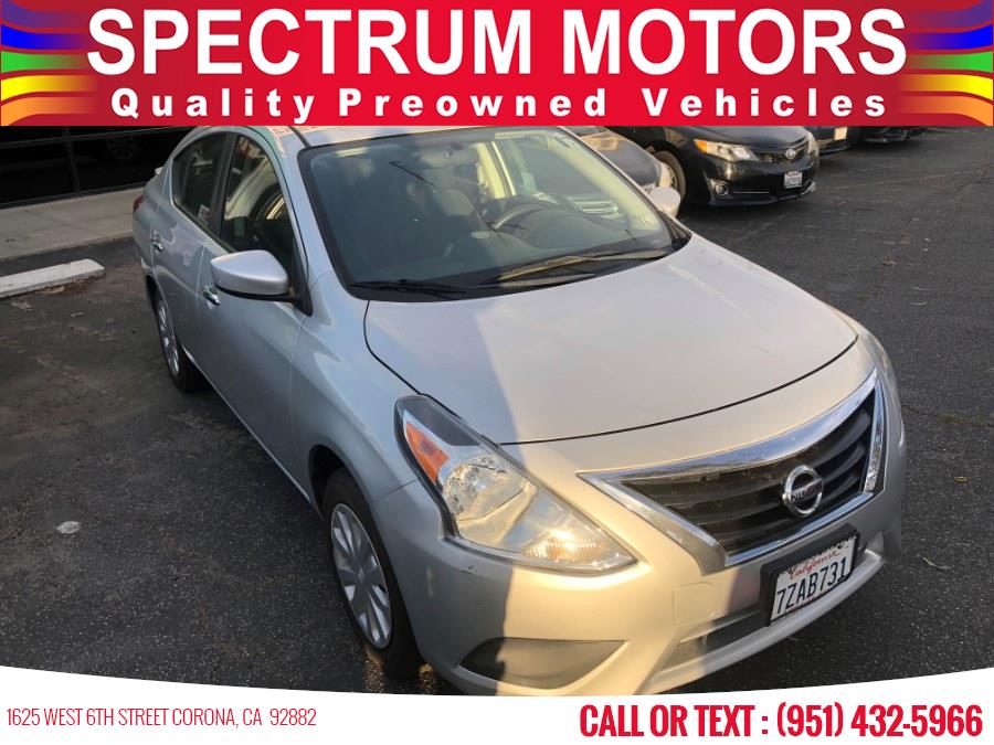 2016 Nissan Versa 4dr Sdn CVT 1.6 SV, available for sale in Corona, California | Spectrum Motors. Corona, California 2016 Nissan Versa 4dr Sdn CVT 1.6 SV, available for sale in Corona, California | Spectrum Motors. Corona, California
