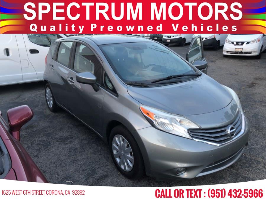 Used Nissan Versa Note 5dr HB CVT 1.6 S Plus 2015 | Spectrum Motors. Corona, California Used Nissan Versa Note 5dr HB CVT 1.6 S Plus 2015 | Spectrum Motors. Corona, California