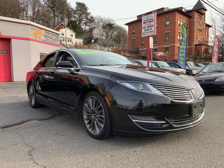 2015 Lincoln MKZ 4dr Sdn AWD, available for sale in Derby, Connecticut | Bridge Motors LLC. Derby, Connecticut