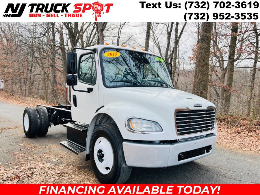 2015 Freightliner M2 106 CAB & CHASSIS + CUMMINS ENGINE + AIR RIDE + NO CDL, available for sale in South Amboy, New Jersey | NJ Truck Spot. South Amboy, New Jersey