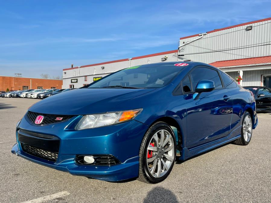 2012 Honda Civic Cpe 2dr Man Si w/Navi, available for sale in South Windsor, Connecticut | Mike And Tony Auto Sales, Inc. South Windsor, Connecticut