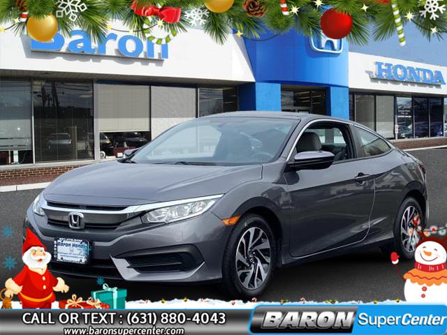 Used Honda Civic Coupe LX 2016 | Baron Supercenter. Patchogue, New York