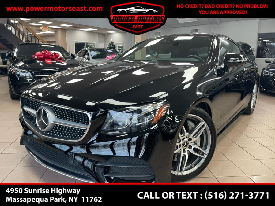 2018 Mercedes-Benz E-Class E 400 4MATIC Coupe, available for sale in Massapequa Park, New York | Power Motors East. Massapequa Park, New York