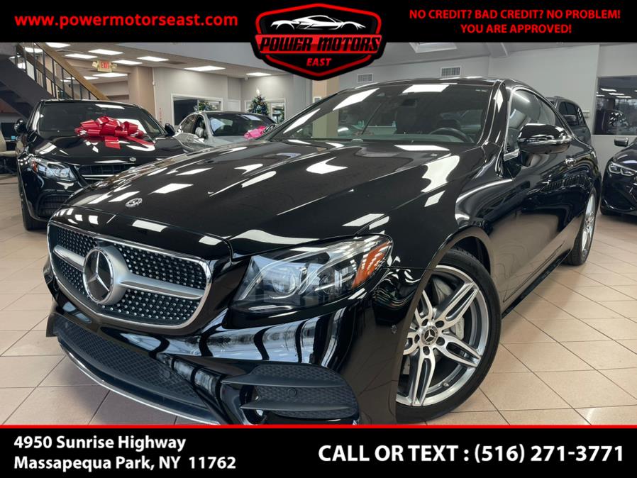 Used Mercedes-Benz E-Class E 400 4MATIC Coupe 2018 | Power Motors East. Massapequa Park, New York Used Mercedes-Benz E-Class E 400 4MATIC Coupe 2018 | Power Motors East. Massapequa Park, New York