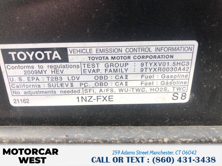 Used Toyota Prius 5dr HB (Natl) 2009 | Motorcar West. Manchester, Connecticut Used Toyota Prius 5dr HB (Natl) 2009 | Motorcar West. Manchester, Connecticut