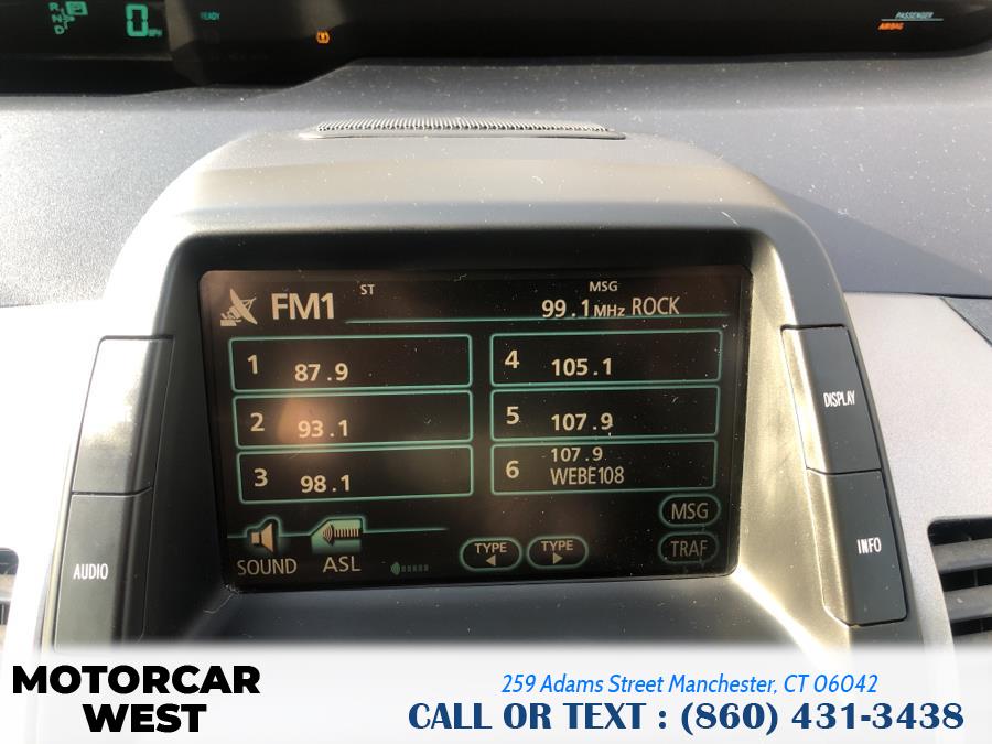 Used Toyota Prius 5dr HB (Natl) 2009 | Motorcar West. Manchester, Connecticut Used Toyota Prius 5dr HB (Natl) 2009 | Motorcar West. Manchester, Connecticut