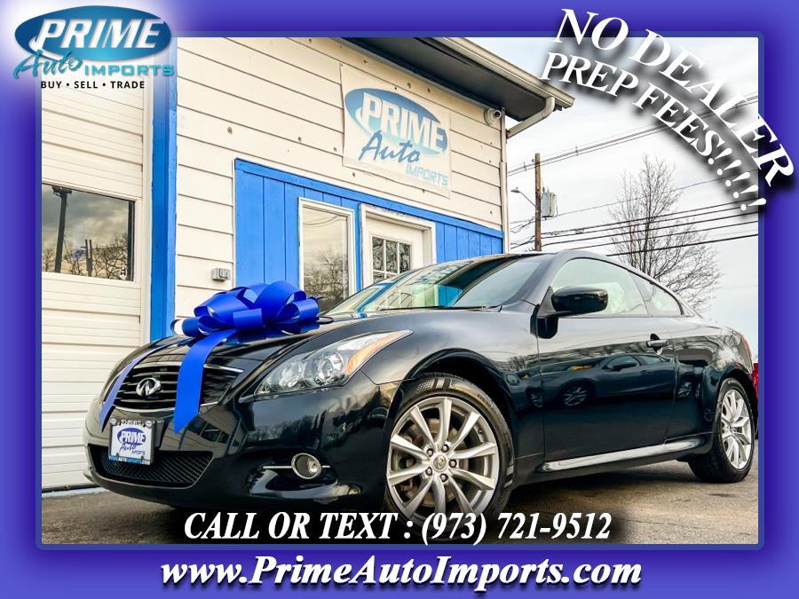 Used 2013 Infiniti G37 Coupe in Bloomingdale, New Jersey | Prime Auto Imports. Bloomingdale, New Jersey