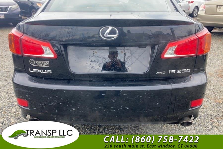 Used Lexus IS 250 4dr Sport Sdn Auto AWD 2009 | Trans P LLC. East Windsor, Connecticut Used Lexus IS 250 4dr Sport Sdn Auto AWD 2009 | Trans P LLC. East Windsor, Connecticut