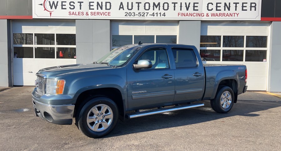 2013 GMC Sierra 1500 4WD Crew Cab 143.5" SLT, available for sale in Waterbury, Connecticut | West End Automotive Center. Waterbury, Connecticut