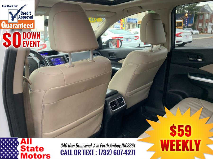 2015 Honda CR-V AWD 5dr EX-L, available for sale in Perth Amboy, New Jersey | All State Motor Inc. Perth Amboy, New Jersey 2015 Honda CR-V AWD 5dr EX-L, available for sale in Perth Amboy, New Jersey | All State Motor Inc. Perth Amboy, New Jersey