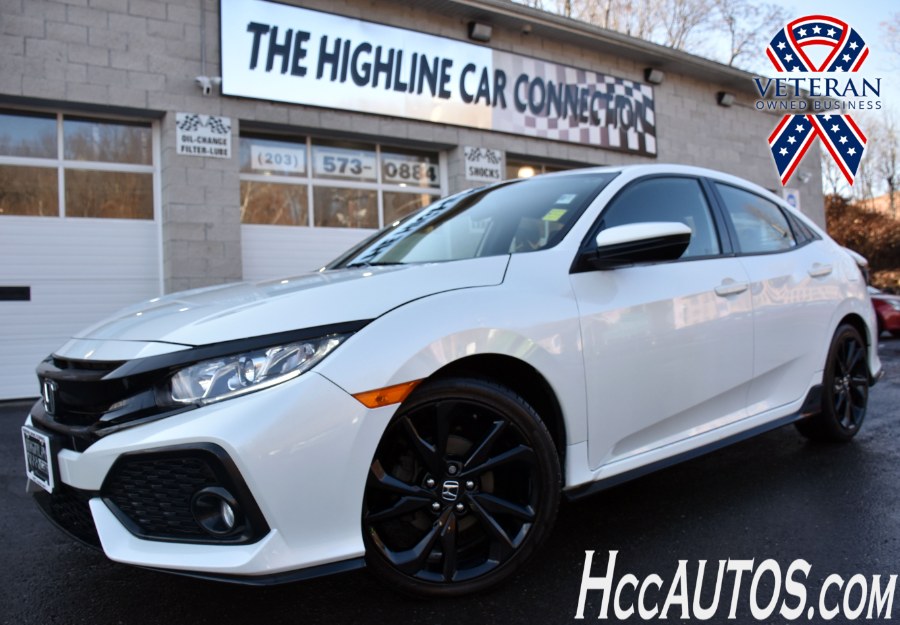 Used Honda Civic Hatchback Sport CVT 2018 | Highline Car Connection. Waterbury, Connecticut