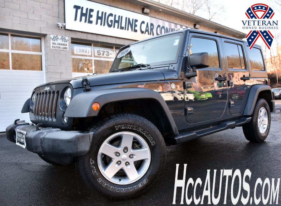 2016 Jeep Wrangler Unlimited 4WD 4dr Sport, available for sale in Waterbury, Connecticut | Highline Car Connection. Waterbury, Connecticut 2016 Jeep Wrangler Unlimited 4WD 4dr Sport, available for sale in Waterbury, Connecticut | Highline Car Connection. Waterbury, Connecticut