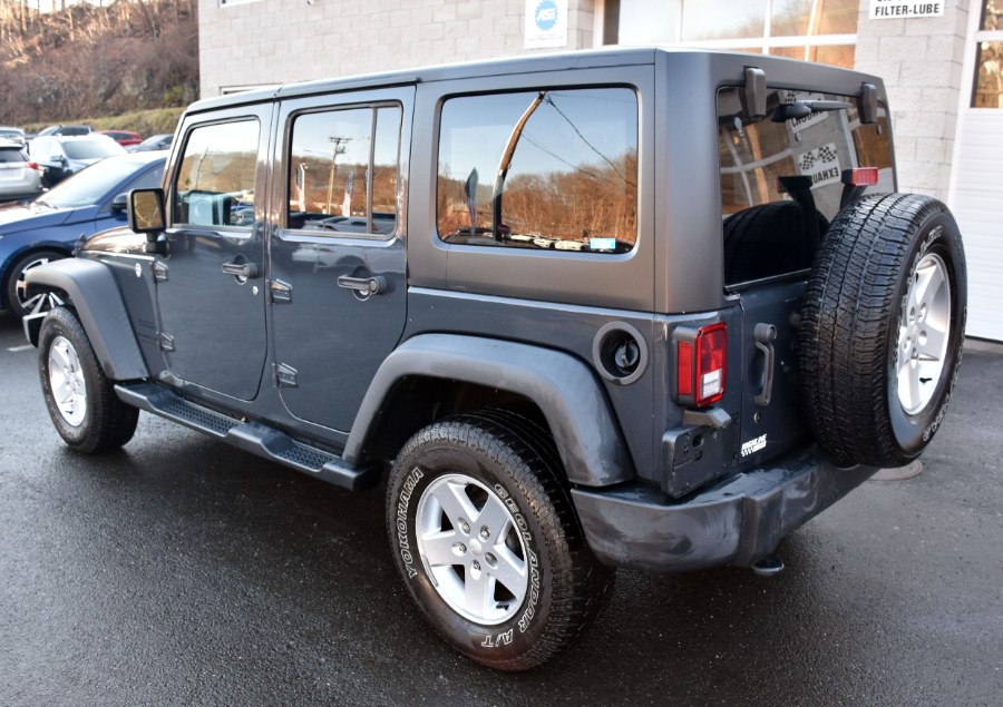 2016 Jeep Wrangler Unlimited 4WD 4dr Sport, available for sale in Waterbury, Connecticut | Highline Car Connection. Waterbury, Connecticut 2016 Jeep Wrangler Unlimited 4WD 4dr Sport, available for sale in Waterbury, Connecticut | Highline Car Connection. Waterbury, Connecticut