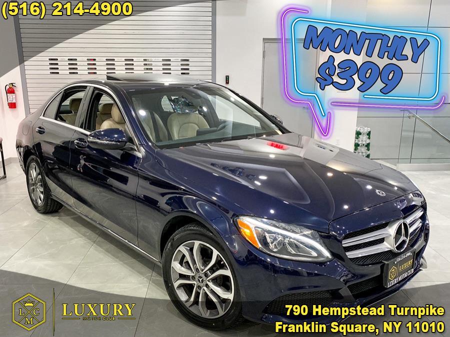 2018 Mercedes-Benz C-Class C 300 4MATIC Sedan, available for sale in Franklin Square, New York | Luxury Motor Club. Franklin Square, New York 2018 Mercedes-Benz C-Class C 300 4MATIC Sedan, available for sale in Franklin Square, New York | Luxury Motor Club. Franklin Square, New York
