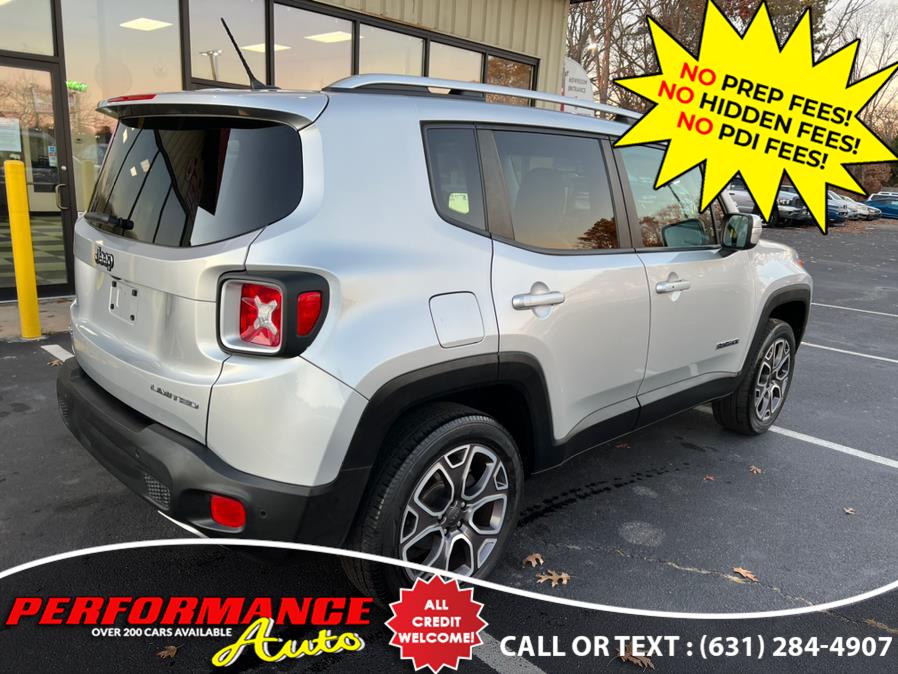 2016 Jeep Renegade 4WD 4dr Limited, available for sale in Bohemia, New York | Performance Auto Inc. Bohemia, New York 2016 Jeep Renegade 4WD 4dr Limited, available for sale in Bohemia, New York | Performance Auto Inc. Bohemia, New York