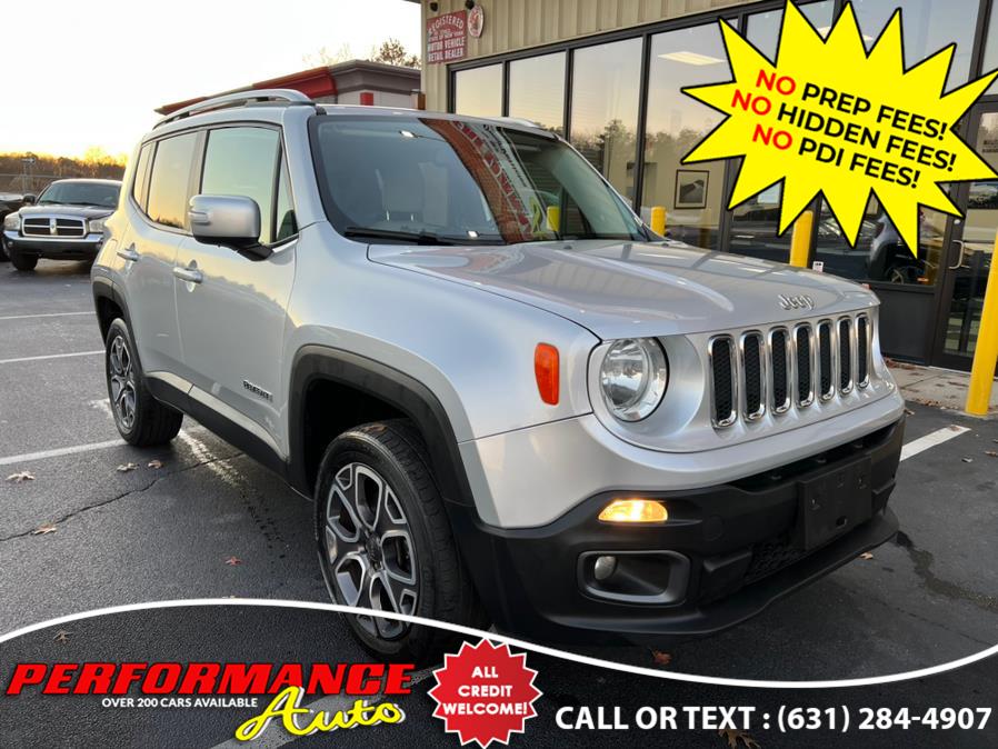 2016 Jeep Renegade 4WD 4dr Limited, available for sale in Bohemia, New York | Performance Auto Inc. Bohemia, New York