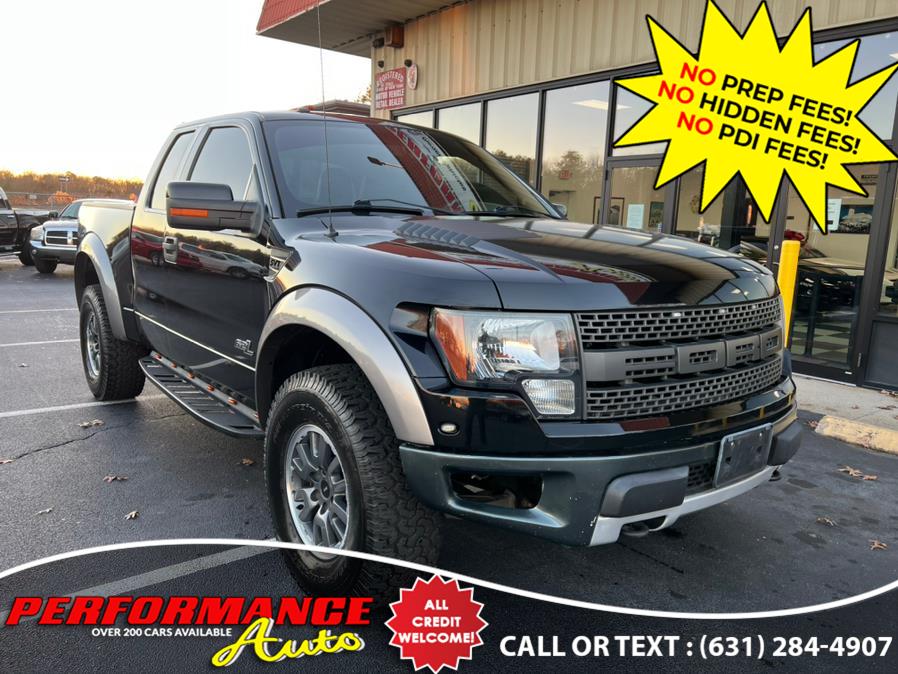 2011 Ford F-150 4WD SuperCab 133" SVT Raptor, available for sale in Bohemia, New York | Performance Auto Inc. Bohemia, New York