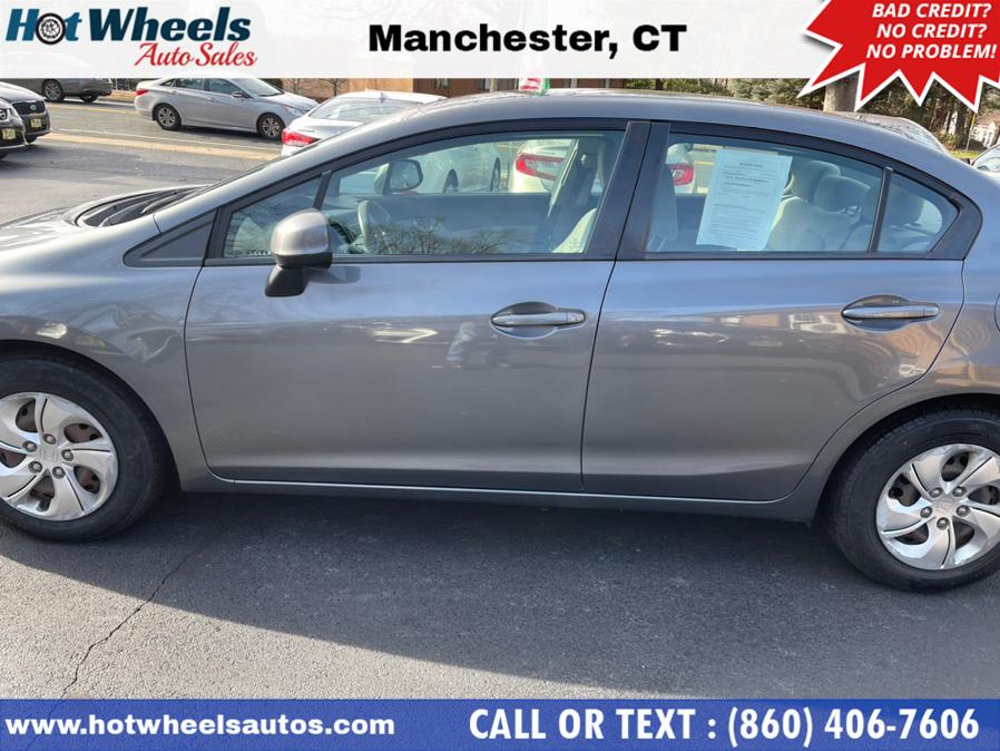 Used Honda Civic Sdn 4dr Auto LX 2013 | Hot Wheels Auto Sales LLC. Manchester, Connecticut Used Honda Civic Sdn 4dr Auto LX 2013 | Hot Wheels Auto Sales LLC. Manchester, Connecticut