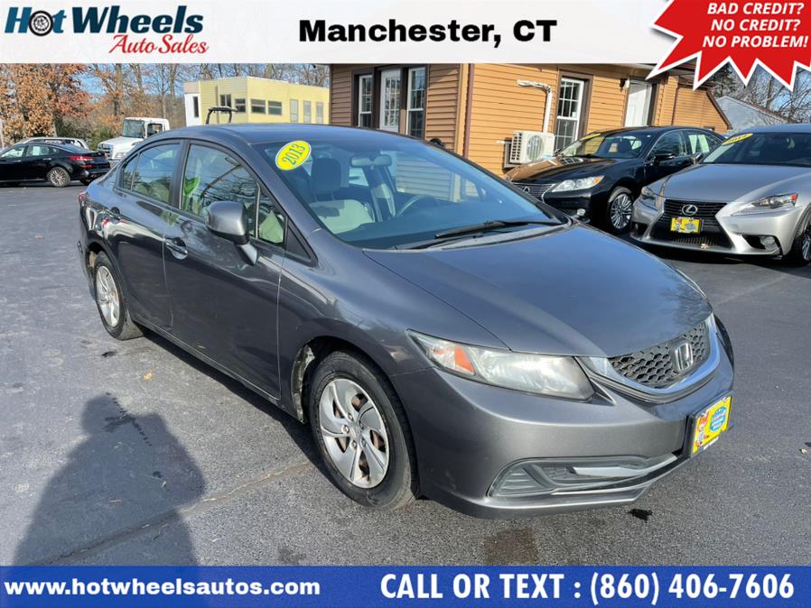 Used Honda Civic Sdn 4dr Auto LX 2013 | Hot Wheels Auto Sales LLC. Manchester, Connecticut Used Honda Civic Sdn 4dr Auto LX 2013 | Hot Wheels Auto Sales LLC. Manchester, Connecticut
