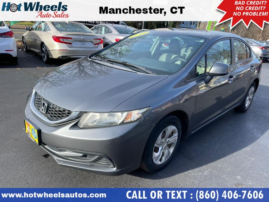 Used Honda Civic Sdn 4dr Auto LX 2013 | Hot Wheels Auto Sales LLC. Manchester, Connecticut Used Honda Civic Sdn 4dr Auto LX 2013 | Hot Wheels Auto Sales LLC. Manchester, Connecticut