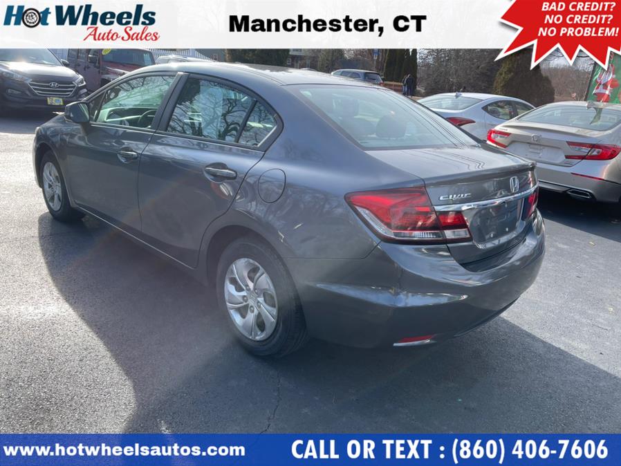 Used Honda Civic Sdn 4dr Auto LX 2013 | Hot Wheels Auto Sales LLC. Manchester, Connecticut Used Honda Civic Sdn 4dr Auto LX 2013 | Hot Wheels Auto Sales LLC. Manchester, Connecticut