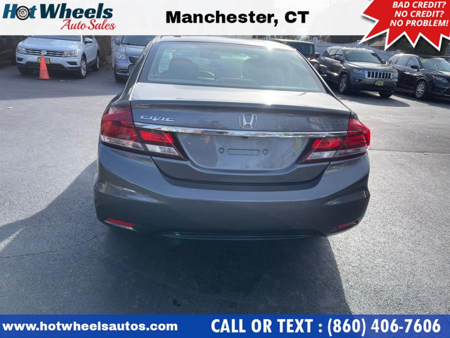 Used Honda Civic Sdn 4dr Auto LX 2013 | Hot Wheels Auto Sales LLC. Manchester, Connecticut Used Honda Civic Sdn 4dr Auto LX 2013 | Hot Wheels Auto Sales LLC. Manchester, Connecticut