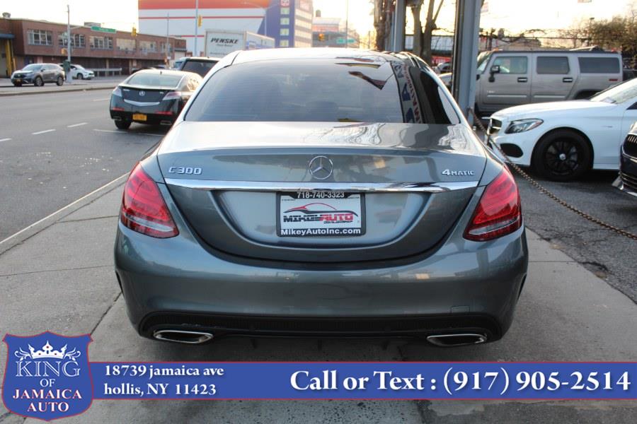 2018 Mercedes-Benz C-Class C 300 4MATIC Sedan, available for sale in Hollis, New York | King of Jamaica Auto Inc. Hollis, New York 2018 Mercedes-Benz C-Class C 300 4MATIC Sedan, available for sale in Hollis, New York | King of Jamaica Auto Inc. Hollis, New York