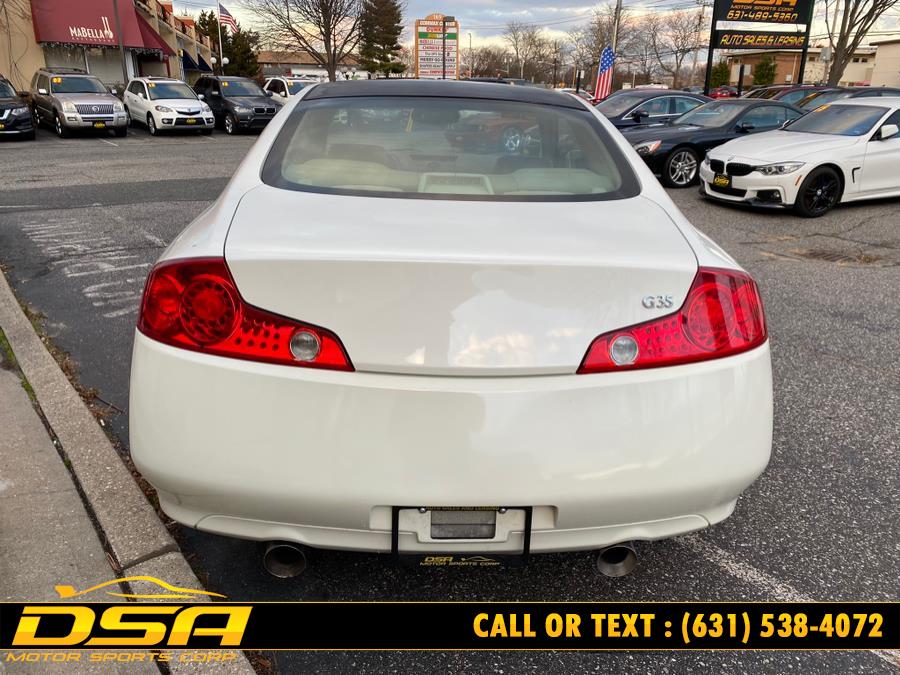 2004 Infiniti G35 Coupe 2dr Cpe Auto w/Leather, available for sale in Commack, New York | DSA Motor Sports Corp. Commack, New York 2004 Infiniti G35 Coupe 2dr Cpe Auto w/Leather, available for sale in Commack, New York | DSA Motor Sports Corp. Commack, New York