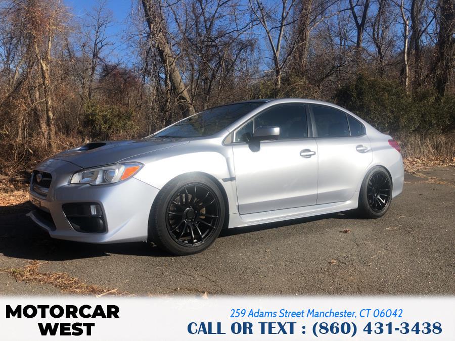 2016 Subaru WRX 4dr Sdn Man, available for sale in Manchester, Connecticut | Motorcar West. Manchester, Connecticut