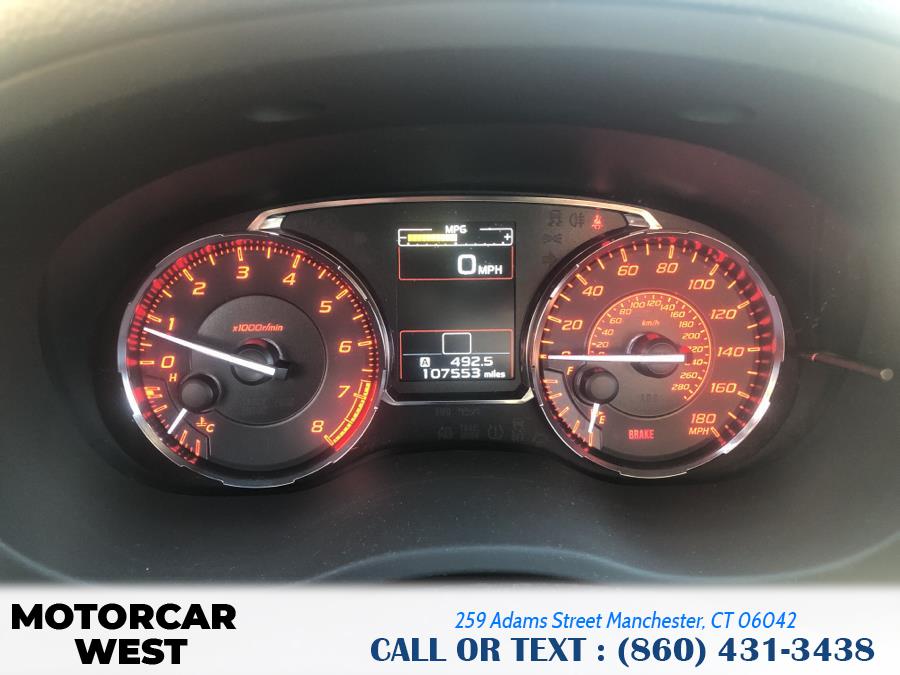 2016 Subaru WRX 4dr Sdn Man, available for sale in Manchester, Connecticut | Motorcar West. Manchester, Connecticut 2016 Subaru WRX 4dr Sdn Man, available for sale in Manchester, Connecticut | Motorcar West. Manchester, Connecticut