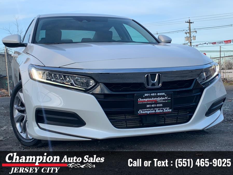 Used Honda Accord Sedan LX 1.5T CVT 2018 | Champion Auto Sales of JC. Jersey City, New Jersey Used Honda Accord Sedan LX 1.5T CVT 2018 | Champion Auto Sales of JC. Jersey City, New Jersey