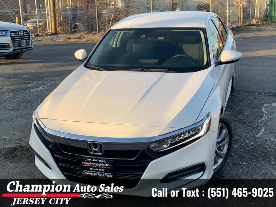 Used Honda Accord Sedan LX 1.5T CVT 2018 | Champion Auto Sales of JC. Jersey City, New Jersey Used Honda Accord Sedan LX 1.5T CVT 2018 | Champion Auto Sales of JC. Jersey City, New Jersey