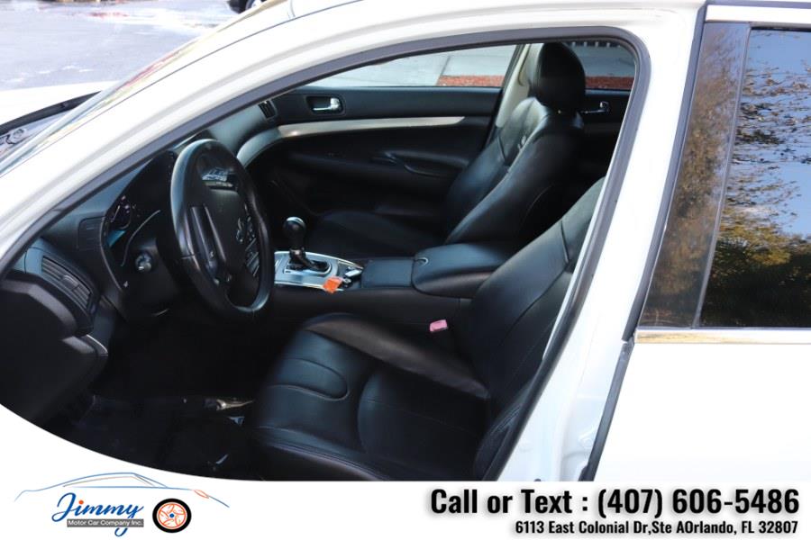Used INFINITI G37 Sedan 4dr Journey RWD 2013 | Jimmy Motor Car Company Inc. Orlando, Florida Used INFINITI G37 Sedan 4dr Journey RWD 2013 | Jimmy Motor Car Company Inc. Orlando, Florida