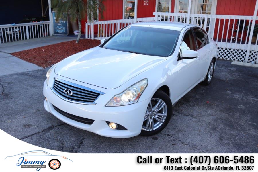 Used INFINITI G37 Sedan 4dr Journey RWD 2013 | Jimmy Motor Car Company Inc. Orlando, Florida