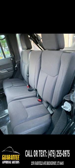 2014 Jeep Wrangler Unlimited Sport 4x4 4dr SUV, available for sale in Bridgeport, Connecticut | Guarantee Approval Motors. Bridgeport, Connecticut 2014 Jeep Wrangler Unlimited Sport 4x4 4dr SUV, available for sale in Bridgeport, Connecticut | Guarantee Approval Motors. Bridgeport, Connecticut