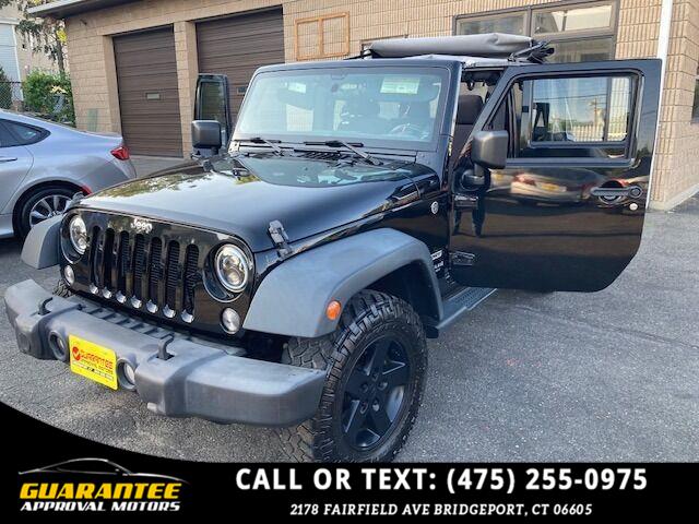 2014 Jeep Wrangler Unlimited Sport 4x4 4dr SUV, available for sale in Bridgeport, Connecticut | Guarantee Approval Motors. Bridgeport, Connecticut 2014 Jeep Wrangler Unlimited Sport 4x4 4dr SUV, available for sale in Bridgeport, Connecticut | Guarantee Approval Motors. Bridgeport, Connecticut