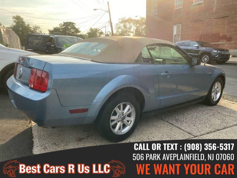 Used Ford Mustang 2dr Conv Deluxe 2007 | Best Cars R Us LLC. Plainfield, New Jersey Used Ford Mustang 2dr Conv Deluxe 2007 | Best Cars R Us LLC. Plainfield, New Jersey