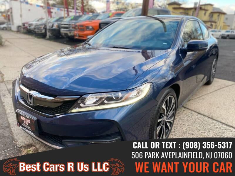 Used Honda Accord Coupe 2dr I4 CVT EX 2016 | Best Cars R Us LLC. Plainfield, New Jersey Used Honda Accord Coupe 2dr I4 CVT EX 2016 | Best Cars R Us LLC. Plainfield, New Jersey