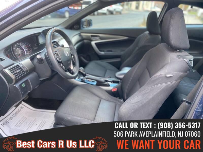 Used Honda Accord Coupe 2dr I4 CVT EX 2016 | Best Cars R Us LLC. Plainfield, New Jersey Used Honda Accord Coupe 2dr I4 CVT EX 2016 | Best Cars R Us LLC. Plainfield, New Jersey
