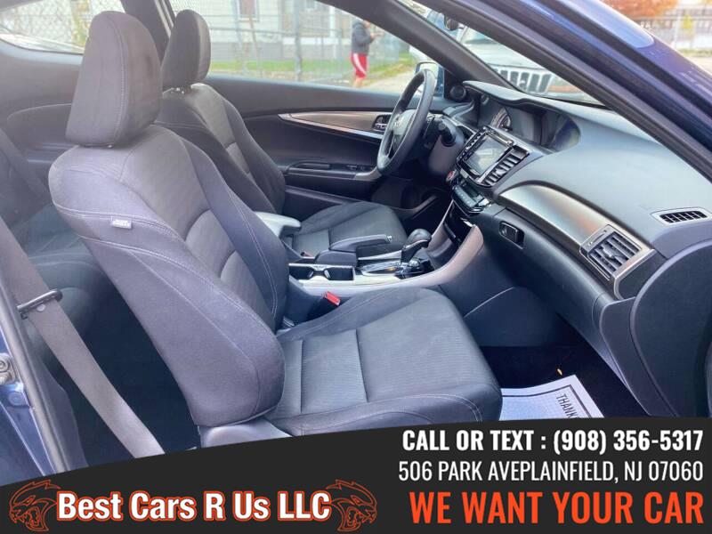 Used Honda Accord Coupe 2dr I4 CVT EX 2016 | Best Cars R Us LLC. Plainfield, New Jersey Used Honda Accord Coupe 2dr I4 CVT EX 2016 | Best Cars R Us LLC. Plainfield, New Jersey