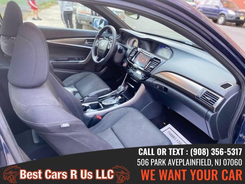 Used Honda Accord Coupe 2dr I4 CVT EX 2016 | Best Cars R Us LLC. Plainfield, New Jersey Used Honda Accord Coupe 2dr I4 CVT EX 2016 | Best Cars R Us LLC. Plainfield, New Jersey