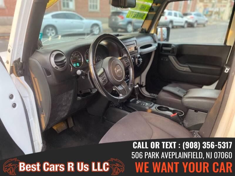 2014 Jeep Wrangler Unlimited 4WD 4dr Willys Wheeler, available for sale in Plainfield, New Jersey | Best Cars R Us LLC. Plainfield, New Jersey 2014 Jeep Wrangler Unlimited 4WD 4dr Willys Wheeler, available for sale in Plainfield, New Jersey | Best Cars R Us LLC. Plainfield, New Jersey