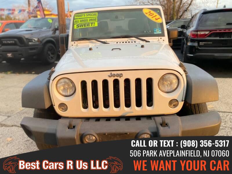 2014 Jeep Wrangler Unlimited 4WD 4dr Willys Wheeler, available for sale in Plainfield, New Jersey | Best Cars R Us LLC. Plainfield, New Jersey 2014 Jeep Wrangler Unlimited 4WD 4dr Willys Wheeler, available for sale in Plainfield, New Jersey | Best Cars R Us LLC. Plainfield, New Jersey