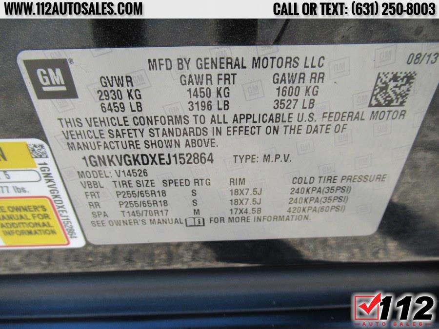 Used Chevrolet Traverse 1lt AWD 4dr LT w/1LT 2014 | 112 Auto Sales. Patchogue, New York Used Chevrolet Traverse 1lt AWD 4dr LT w/1LT 2014 | 112 Auto Sales. Patchogue, New York