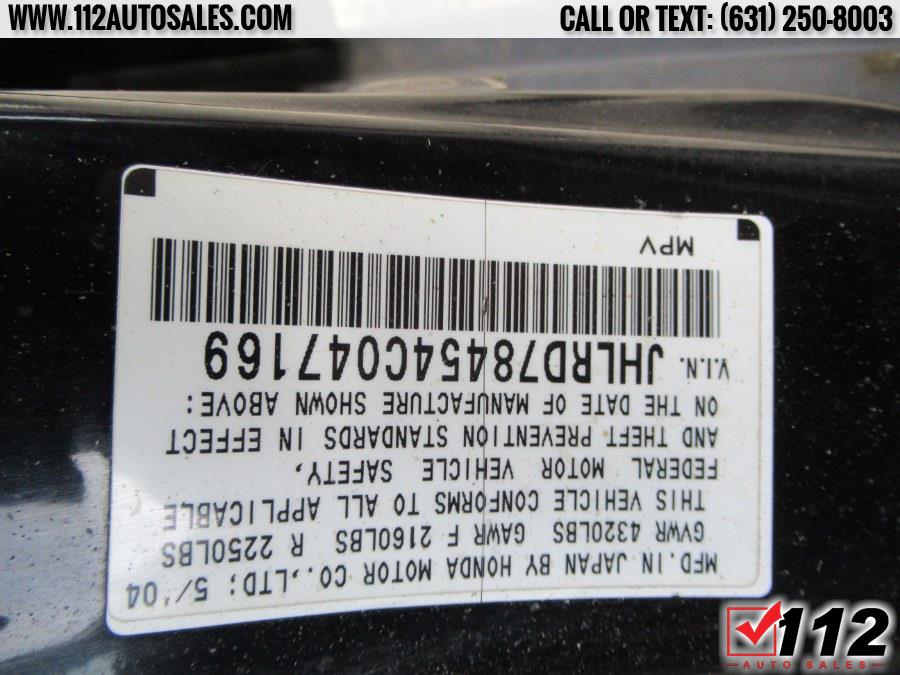 Used Honda Cr-v Lx 4WD LX Auto 2004 | 112 Auto Sales. Patchogue, New York Used Honda Cr-v Lx 4WD LX Auto 2004 | 112 Auto Sales. Patchogue, New York