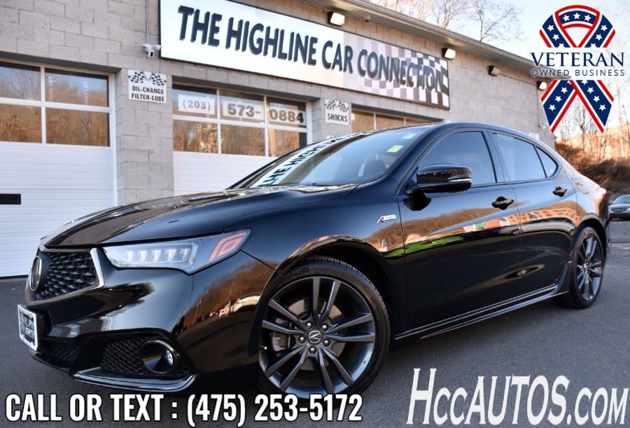 Used Acura TLX 2.4L FWD w/A-Spec Pkg Red Leather 2019 | Highline Car Connection. Waterbury, Connecticut